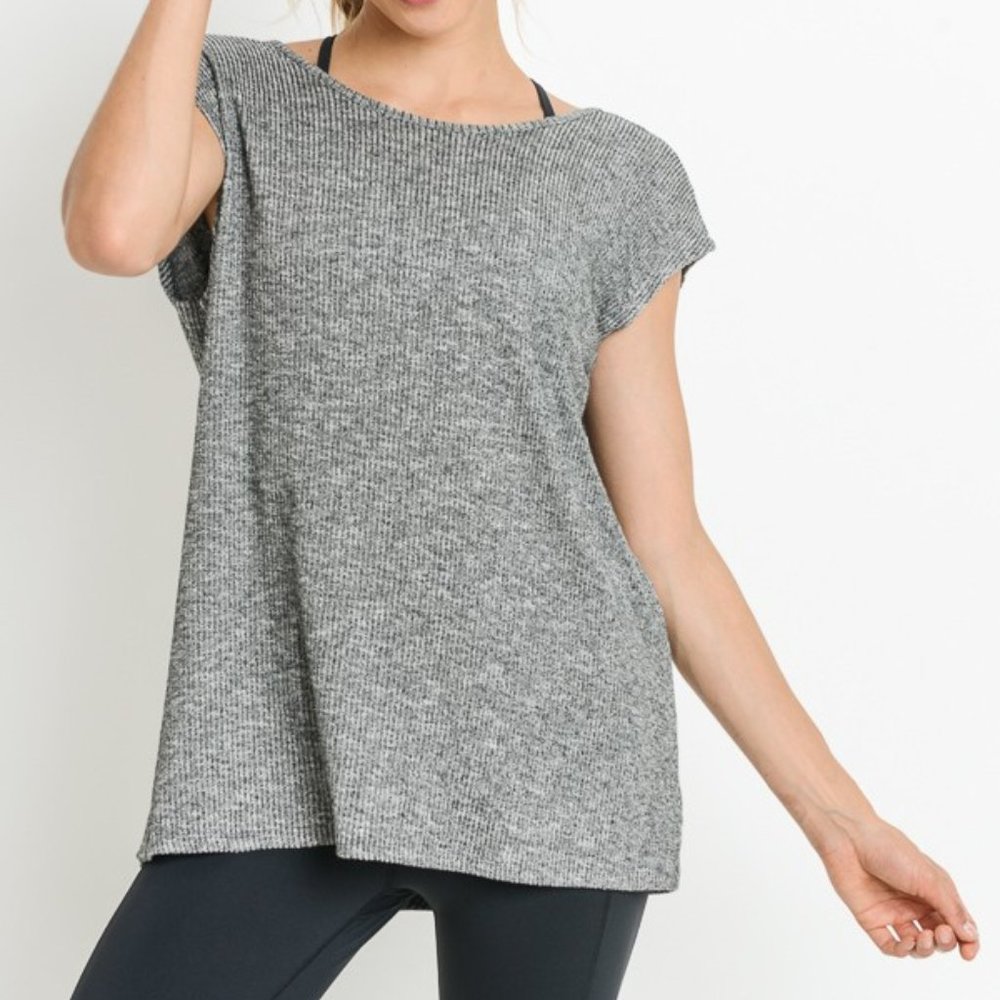 Grey V Back